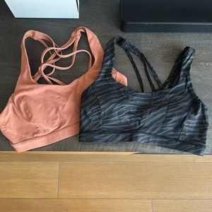 Lululemon energy sports bras size 6 - lot of 2
